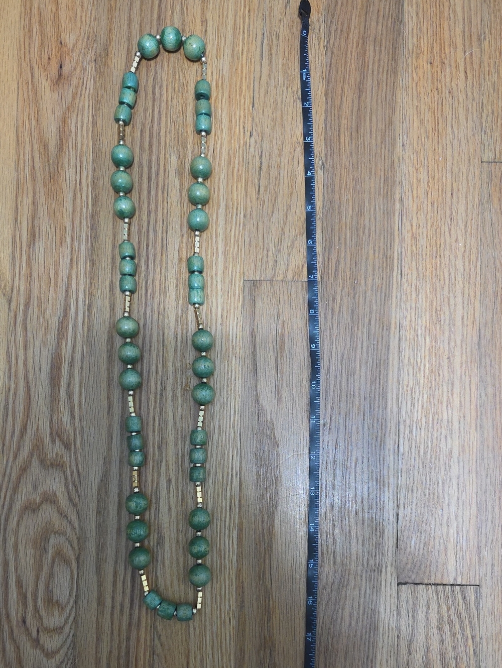 Green Beaded Necklace